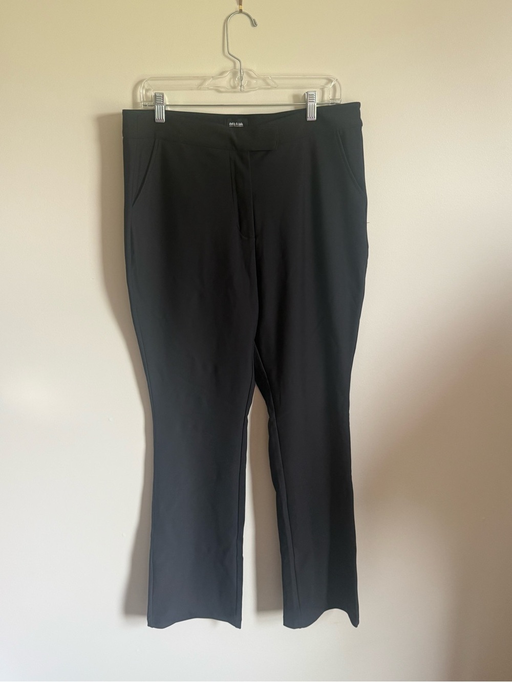 Black Women’s Straight-Leg Dress Pants